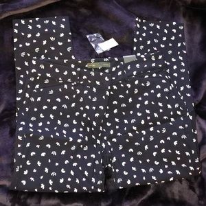 The Limited Exact Stretch Floral Ankle pants